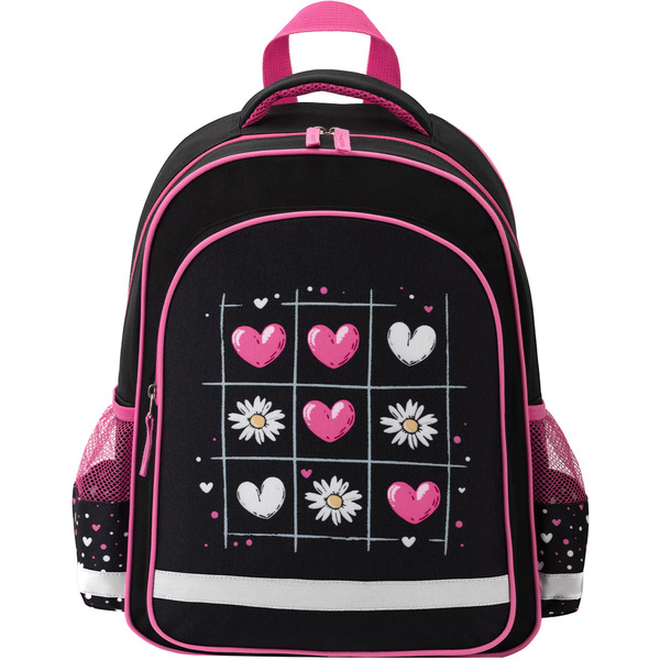 Рюкзак ПИФАГОР Tic-tac-love SCHOOL 274438