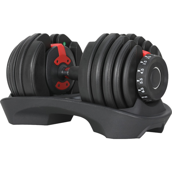 Гантель разборная Sundays Fitness ES-D8008 (черный/красный)