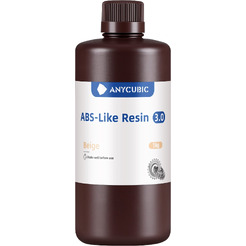 Фотополимерная смола для 3D-принтера Anycubic ABS-Like 3.0 SABL3BG-10 (1л, бежевый)