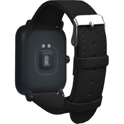 Ремешок Bingo Leather для Amazfit Bip Черный