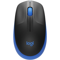 Мышь LOGITECH M190 (L910-005907) черный/синий