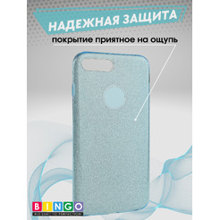 Чехол-накладка Bingo Shine APPLE iPhone 7 Plus Голубой