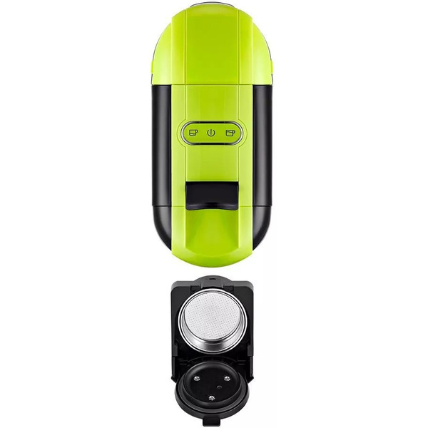 Кофеварка Kitfort КТ-7105-2 (черно-салатовая)