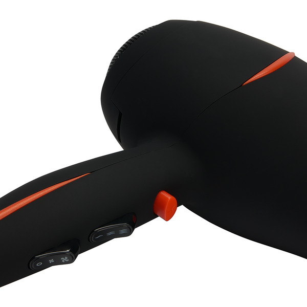 Фен POLARIS PHD2038Ti (черный/оранжевый)