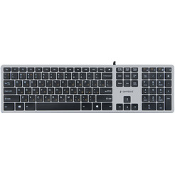 Клавиатура Gembird KB-8420 (серый)