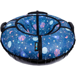 Тюбинг Hubster Люкс Pro S Сатурн синий (90см) во9124-1