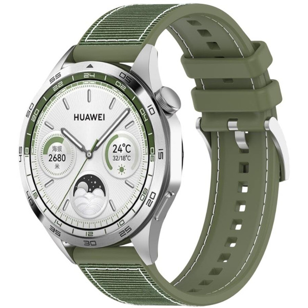 Ремешок Bingo Stitch для часов 22мм (зеленый)