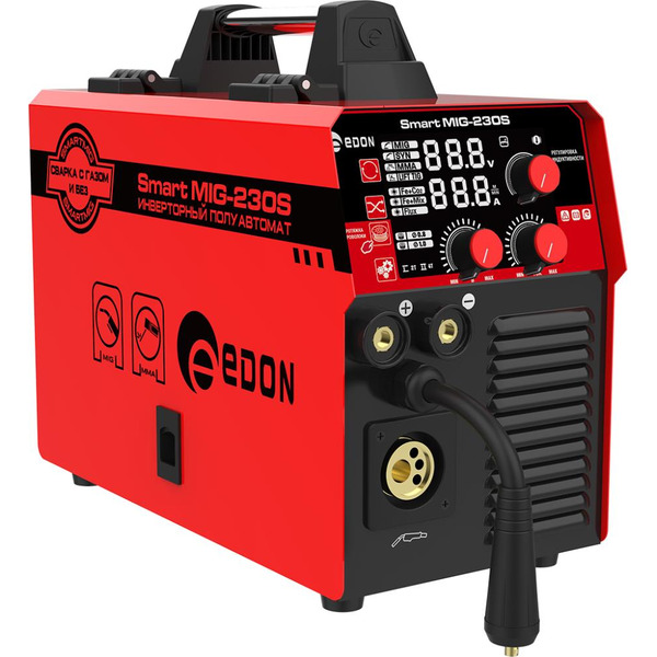 Сварочный полуавтомат инверторный Edon Smart MIG-230S