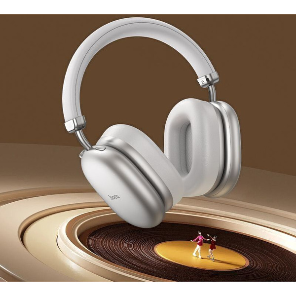 Наушники Hoco W35 Max ANC (серебристый)