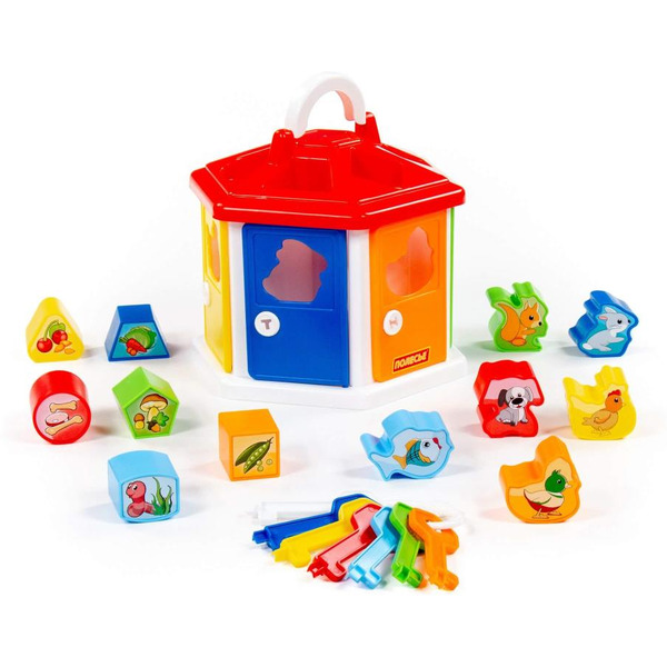 Сортер Полесье Логический домик 6011 (в коробке)