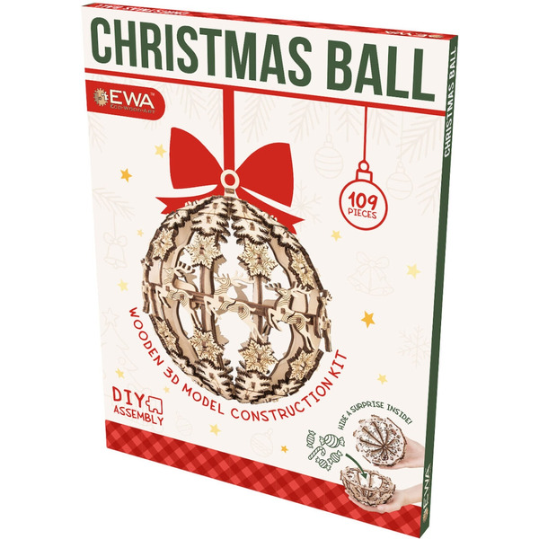 Модель в виде конструктора EWA Новогодний шар