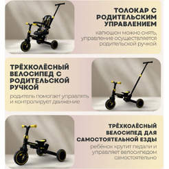 Детский велосипед Bubago Malanka BG 211-3 (черный)