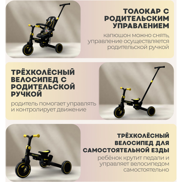 Детский велосипед Bubago Malanka BG 211-3 (черный)