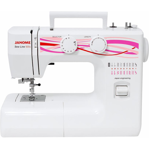 Швейная машина Janome Sew Line 500s белый