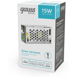 Блок питания Gauss BT500
