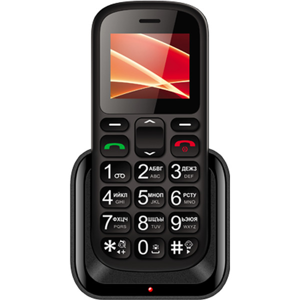 Мобильный телефон VERTEX C305  черный