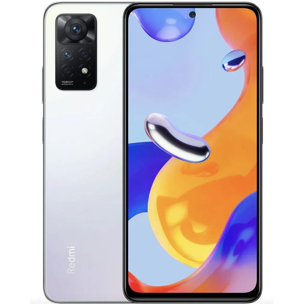 Смартфон Xiaomi Redmi Note 11 Pro 6GB/128GB Polar White EU