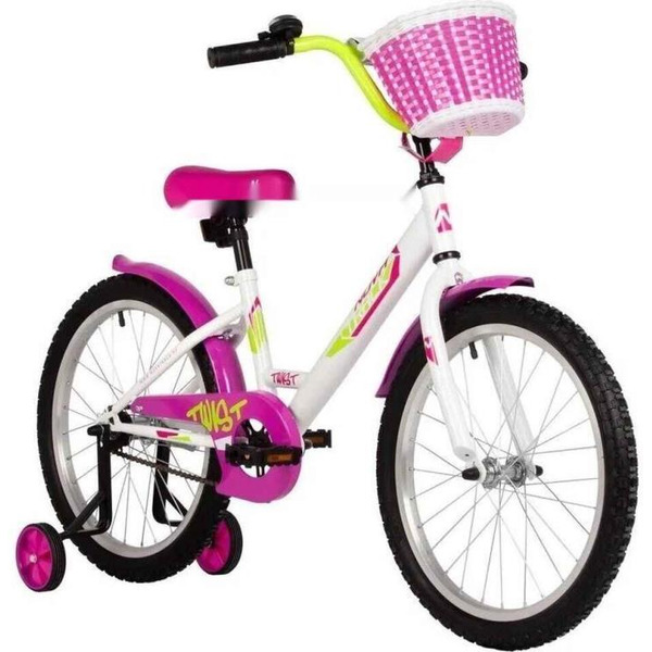 Велосипед Novatrack 173566 201TWIST.WT5 (20", белый)