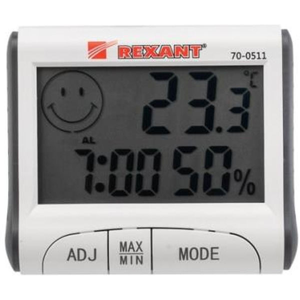 Термогигрометр комнатный REXANT 70-0511