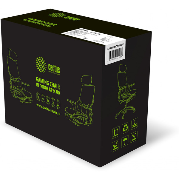 Кресло Cactus CS-CHR-MC01-BLBK