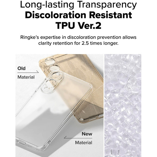 Чехол Ringke FUSION для Galaxy S25 Edge MATTE CLEAR