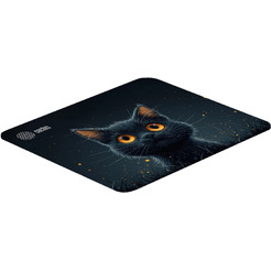 Коврик для мыши Cactus Black Cat (CS-MPC-D09S)