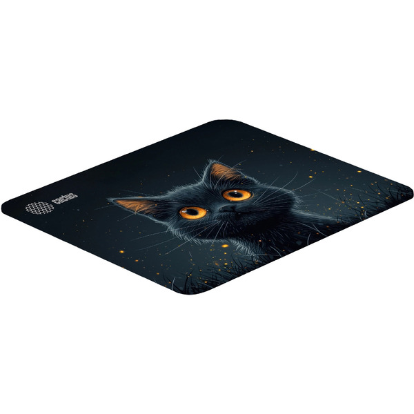 Коврик для мыши Cactus Black Cat (CS-MPC-D09S)