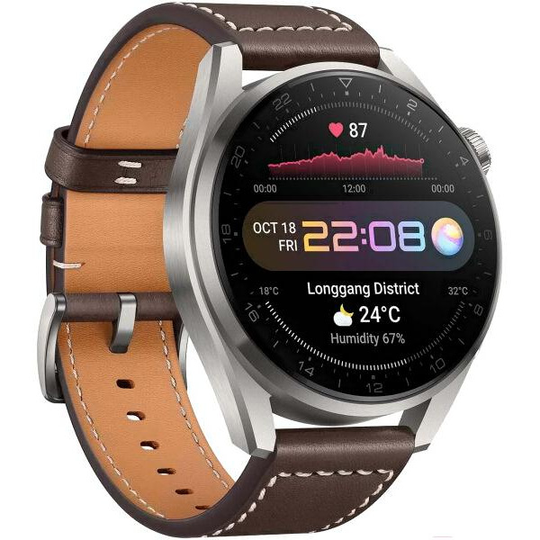 Смарт-часы HUAWEI Watch 3 Pro (GLL-AL01) Brown