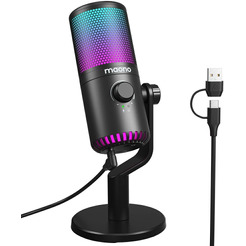 Микрофон Maono DM30 RGB (черный)