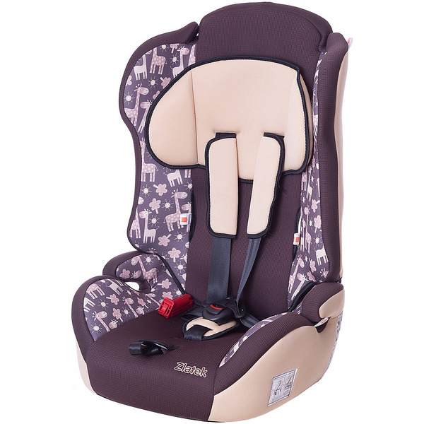 Автокресло Zlatek Atlantic Print (жираф)