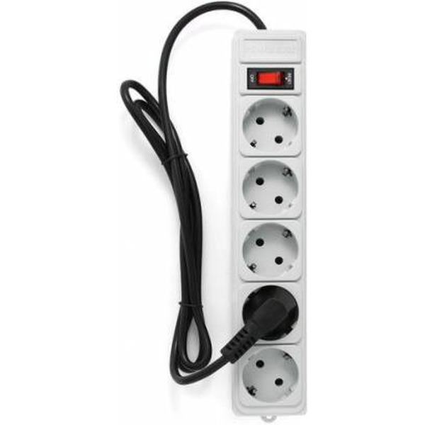 Фильтр-удлинитель Power Cube 1,8м, белый, 5 розеток (PG-B-6)