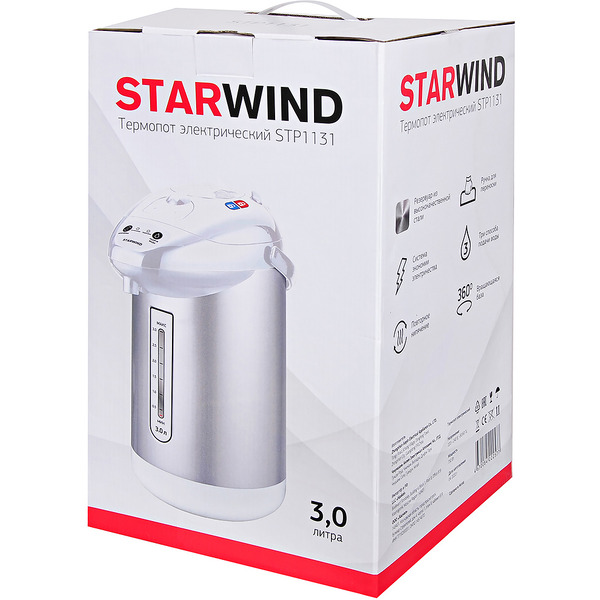 Термопот Starwind STP1131 белый