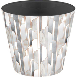 Горшок для цветов IDILAND Rosemary 221603229/01 (белый/серый)