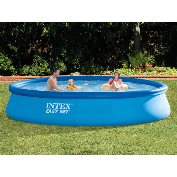 Надувной бассейн INTEX EASY SET 28158NP (457х84 см) с фильтр-насосом