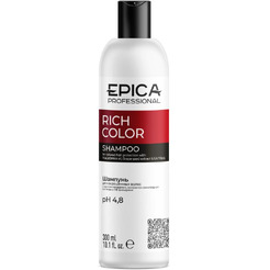 Шампунь для окрашенных волос EPICA Professional Rich Color 300 мл. 91300