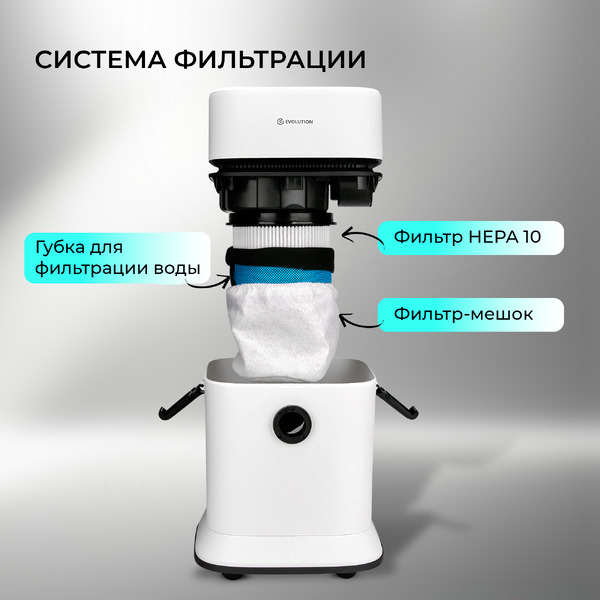 Пылесос Evolution DW30CT