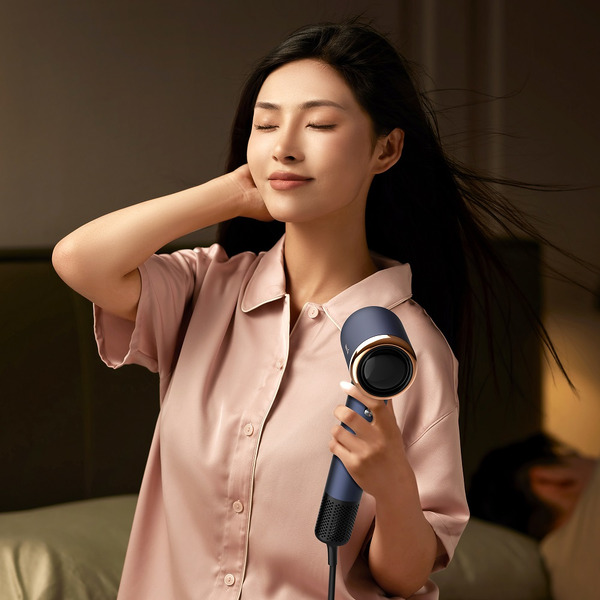 Фен для волос DEERMA DEM-CF50W (синий)