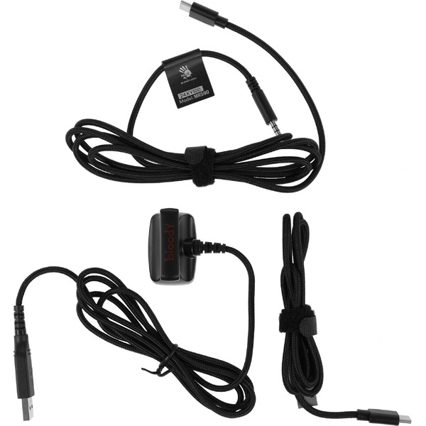 Наушники A4Tech Bloody MR590 Sports (черный)