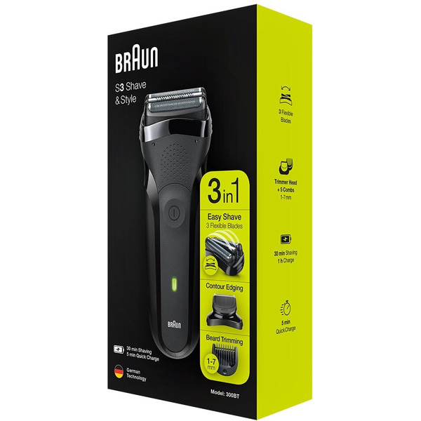 Электробритва Braun Series 3 Shave&Style 300BT