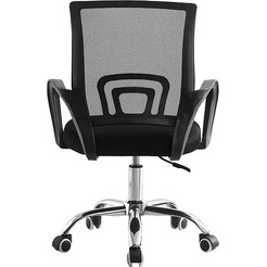 Кресло офисное Mio Tesoro Виола 695 AF-C4021 (черный/черный)
