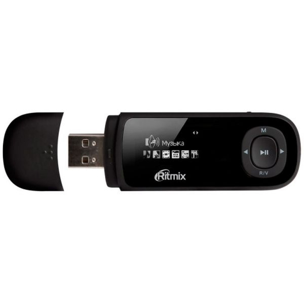 MP3 плеер RITMIX RF-3450 4GB (черный)
