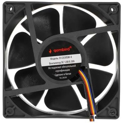 Вентилятор для корпуса Gembird D12038SM-4