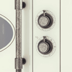 Встраиваемая микроволновая печь ретро MAUNFELD JBMO.20.5GRIB