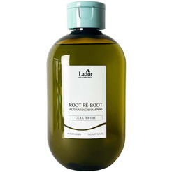 Активирующий шампунь для жирной кожи головы Lador Root Re-Boot Activating Shampoo Cica & Tea Tree, 300 мл