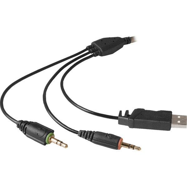 Наушники Defender Warhead G-500 (с переходником на 3.5 мм)