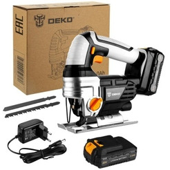 Электролобзик Deko DKJS20 Set 2 (063-4211) с 2-мя АКБ и ЗУ