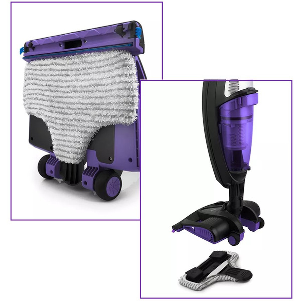 Вертикальный паровой пылесос KITFORT КТ-535-1 черный