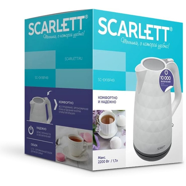 Электрочайник Scarlett SC-EK18P49