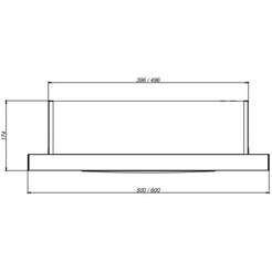 Кухонная вытяжка ELIKOR Slide 50Н-430 211925 (нержавеющая сталь/нержавеющая сталь)