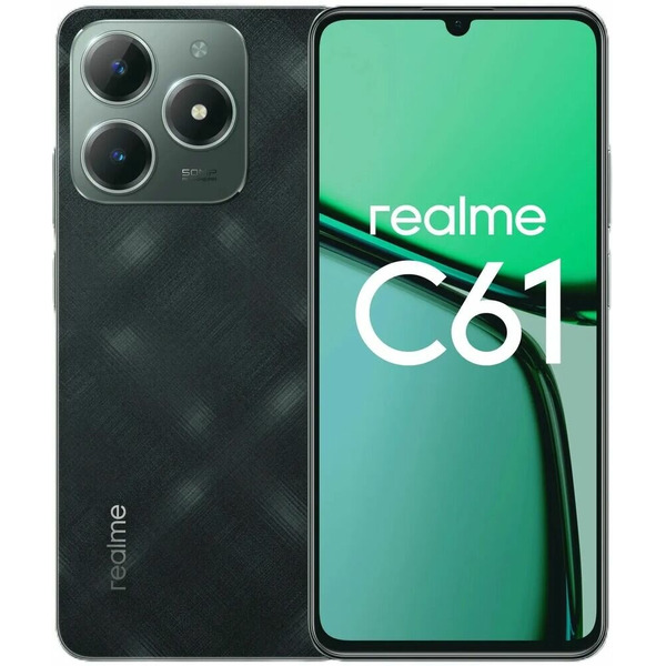 Смартфон Realme C61 8GB/256GB (темно-зеленый)